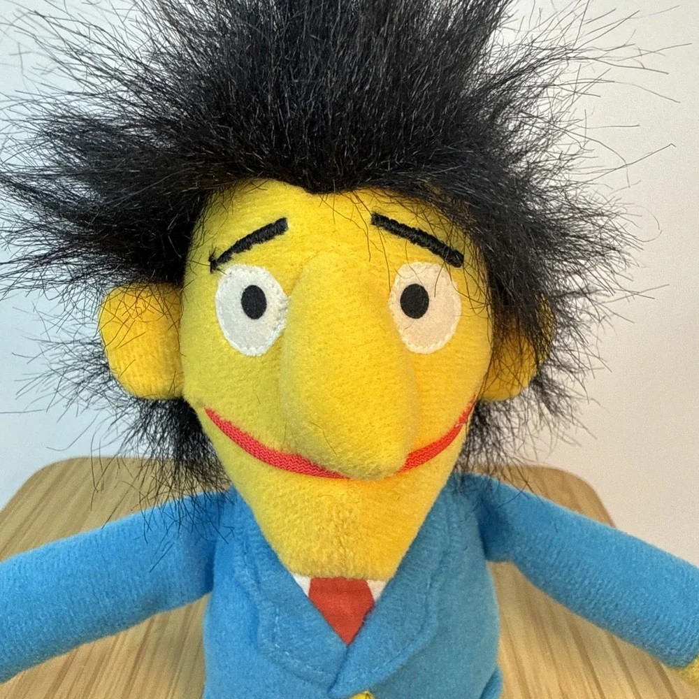 Sesame Street Beans Guy Smiley Plush Beanie 7
